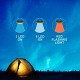 Linterna LED camping colgante con imán 100lum IP44
