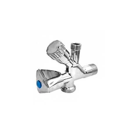 Grifo combinado lavadora-lavabo 1/2" - 3/4"