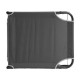 Tumbona-cama plegable de texalina/metal gris para playa