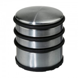 Tope para puerta de acero inoxidable 7cm