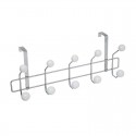 Colgador acero de puerta con 10 pomos