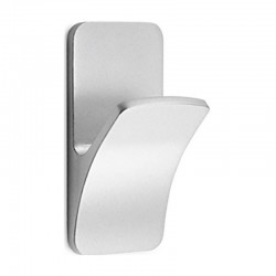 Colgador percha adhesiva cromo water resistant