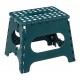 Taburete plegable de plástico con asa