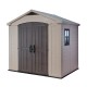 Cobertizo de resina Factor beige 257x182x243cm 4,4m2