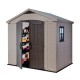 Cobertizo de resina Factor beige 257x182x243cm 4,4m2