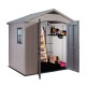 Cobertizo de resina Factor beige 257x182x243cm 4,4m2