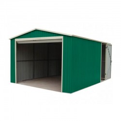 Garaje de metal con puerta enrollable Leicester Gardiun