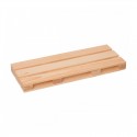 Estante palet de madera de pino y metal