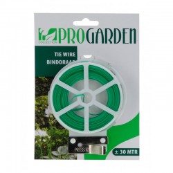 Alambre de jardín verde con corte 30m