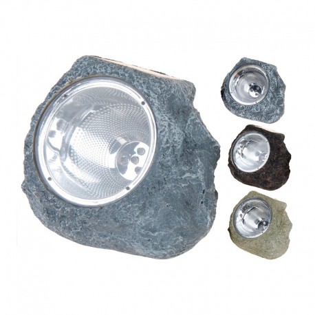 Piedra solar poliresina grande
