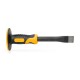 Cincel punta plana 300mm con protector