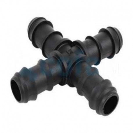 Cruz para riego por goteo 16mm 2uds