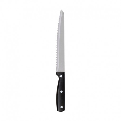 Cuchillo de sierra para pan de acero inoxidable/plástico 2,7x2x32,5cm