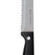 Cuchillo de sierra para pan de acero inoxidable/plástico 2,7x2x32,5cm