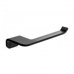 Portarrollos adhesivo de aluminio negro Onyx Tatay