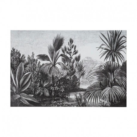 Salvaplatos individual de vinilo 45x30cm Colonial