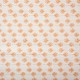Mantel de algodón con estampado y pompones 140x240cm
