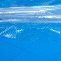Mantel de plástico transparente al corte