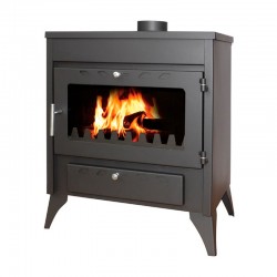 Estufa de leña 13kW Capri Eider