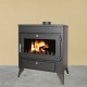 Estufa de leña 13kW Capri Eider