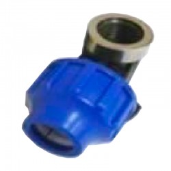 Codo grifo 20mmx1/2" con refuerzo inox.