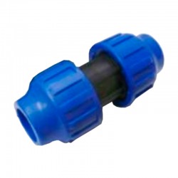 Enlace recto de polipropileno riego 20mm