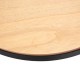 Mesa auxiliar con reloj mecánico y engranajes Ø50cm