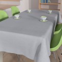 Mantel Denim gris al corte
