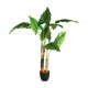 Planta artificial plátano con maceta 120cm