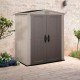 Cobertizo de resina Factor beige 178x114x208cm 2m2