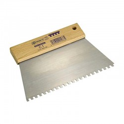 Espátula para colas dentada 18cm