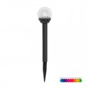 Baliza solar LED multicolor 34cm