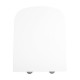 Tapa para inodoro WC de duroplast blanca Adria