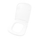 Tapa para inodoro WC de duroplast blanca Adria