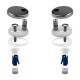 Tapa para inodoro WC de duroplast blanca Premium 3