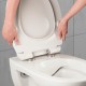 Tapa para inodoro WC de duroplast blanca Premium 3