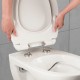 Tapa para inodoro WC de duroplast blanca Premium 3