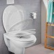 Tapa para inodoro WC de duroplast blanca Premium 3