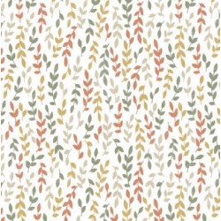 MANTEL 140CM. QD-TEX WILLOW ROJO