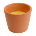 Vela de cirtonela en tarro terracota 7,5x6cm