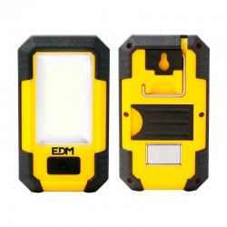 Linterna LED recargable USB con imán 8W 500lm 6500K