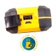 Linterna LED recargable USB con imán 8W 500lm 6500K