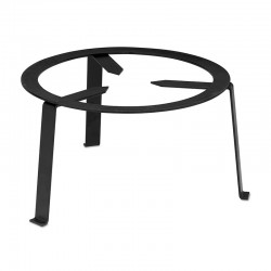 Trébede de hierro forjado negro 30cm