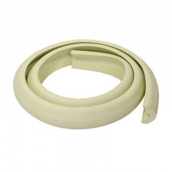 Perfil protector de esquinas blanco en rollo 1m