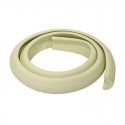 Perfil protector de esquinas blanco en rollo 1m