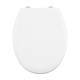 Tapa para inodoro WC de duroplast blanca Tarox