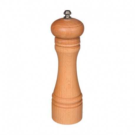 Molinillo de madera para sal/pimienta 6x22cm