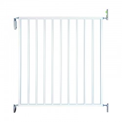 Valla de metal blanca para seguridad niños 69-75cm Vogue