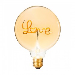 Bombilla LED decorativa Love E27 2W