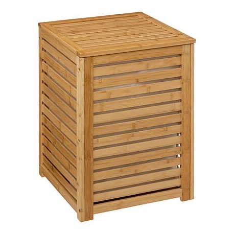Pongotodo de madera de bambú para ropa sucia
